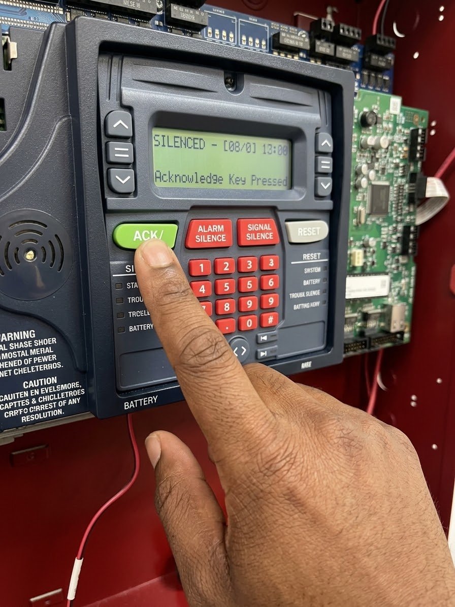FACP Panel Repair and Testing Triage